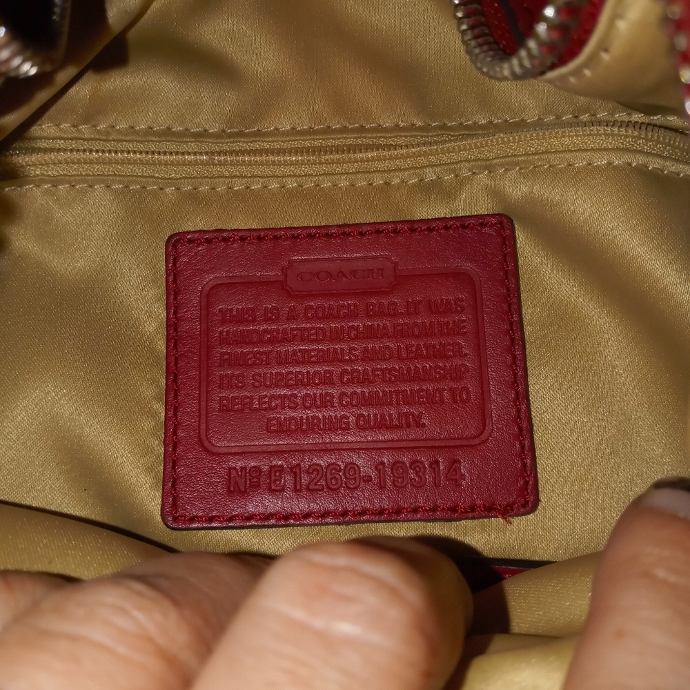 Coach boho bag - Picture 4 of 4